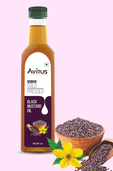 Cold Pressed Black Mustard Oil